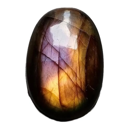 Labradorite naturelle ovale 30x19x6mm cabochon en vrac pour bague et pendentif DIY GH_NAT_03660