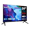 Smart Tech TV LED HD 24" (60 cm) Smart TV Whale OS-24HH01V- Molotov, Netflix, Prime Video, Disney+ 3xHDMI - 2xUSB -Dolby Digital+