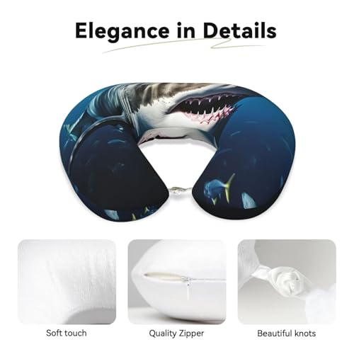 Almohada de Viaje Espuma Viscoelástica Talla Única miniatura 3