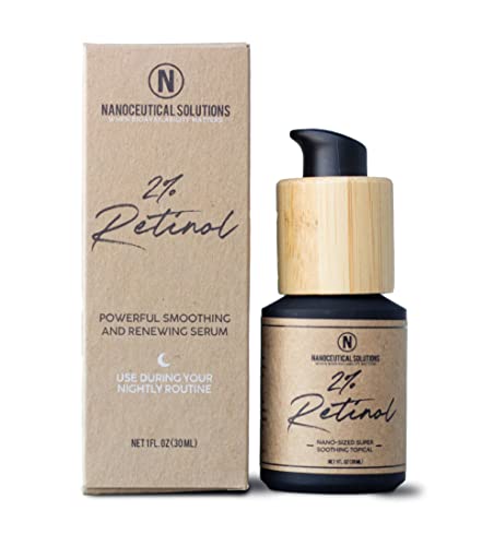NANO RETINOL 2% collagen-boosting, wrinkle-reducing, potent hydrating serum, penetrates deep into skin leaving youthful looking complexion, Cruelty-free,...