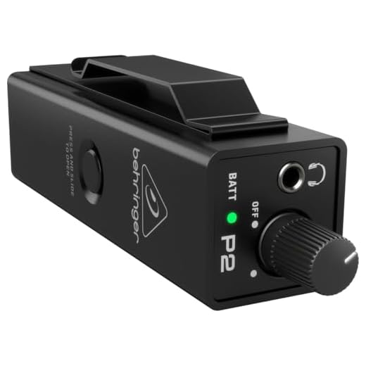 Behringer P2 Ultra-Compact Personal In-Ear Monitor Amplifier