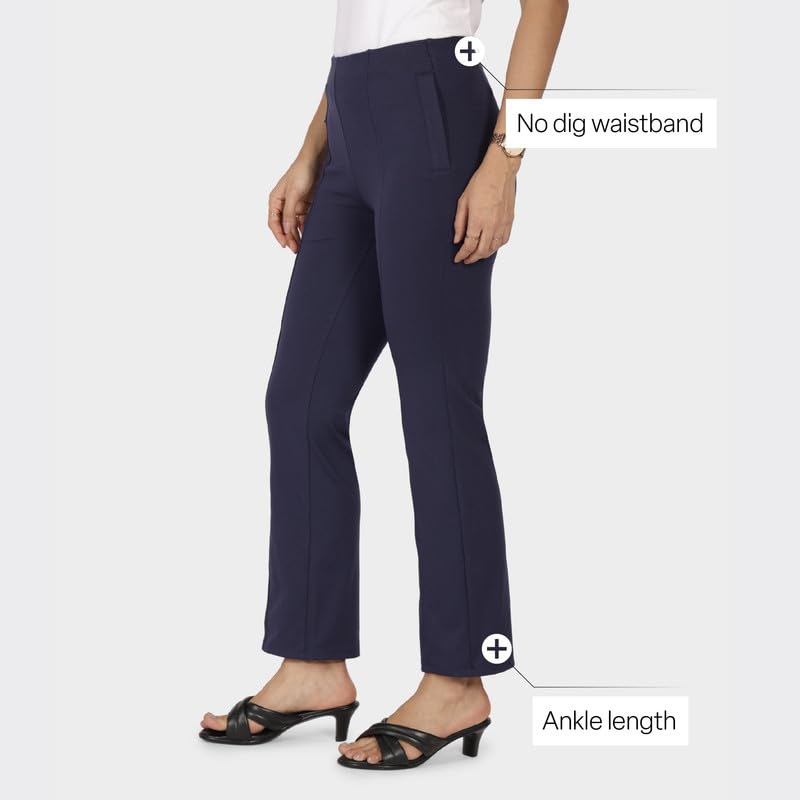 Image of BlissClub Women High Rise Straight Pants
