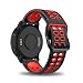 Produktbild LXURY Silikon Armbänder für Garmin Approach S12/S40/S42 Armband Atmungsaktives Doppelloch Verstellbar Sport Ersatzarmband Kompatibel mit Garmin Approach S12/S40/S42 Uhrenarmband (5)