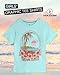 Volcom Girls Shirts - Casual Crewneck Short Sleeve Graphic Tee Trendy Tops - Breathable Girls Summer Clothes, Size 6X, Ice Green