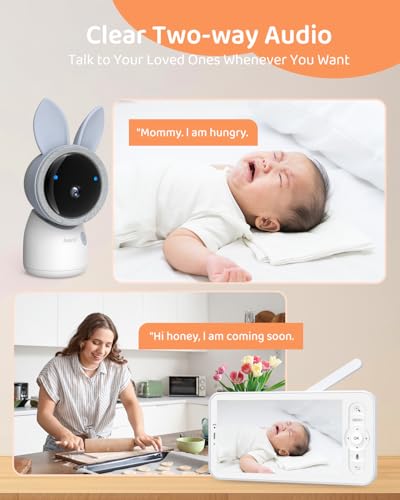 Video Baby Monitor with Pan Tilt Zoom