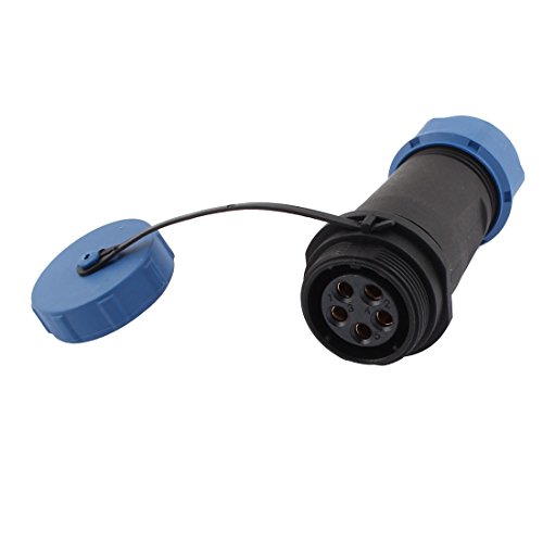 Aexit conector adaptador Aviation Socket 5 polos 500V AC miniatura 1