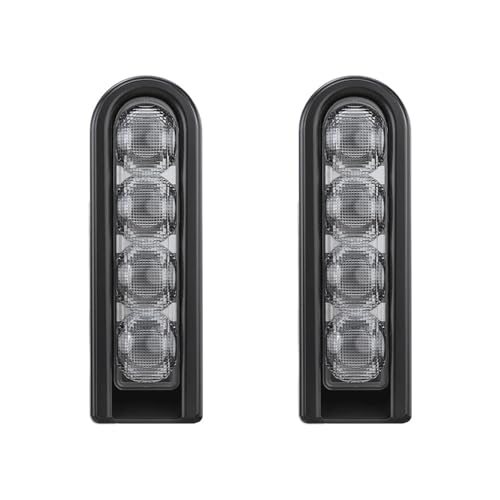 Feux arrière moto LED puissants et feux stop étanches pour sacoche