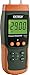 Extech SDL720 Differential Pressure Manometer Datalogger - ±30 psi, 11 Pressure Units, Dual Input, USB/SD Card Data Logging, Backlit LCD, HVAC, Calibration, and Industrial Applications