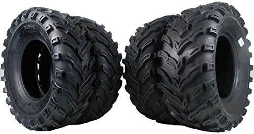 MASSFX MS ATV/UTV Tires 26x9-12 Front & 26x11-12 Rear, Set of 4 26x9x12 26x11x12
