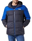 BOSS Men's J_Hamar Outerwear, Dark Blue, S