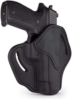 1791 GUNLEATHER Holster for Sig Sauer P226, P220, P229 Right Hand OWB Leather Gun Holster for Belts Also fits 1911 with Rails, H&K VP9 and Beretta 92FS (Stealth Black)