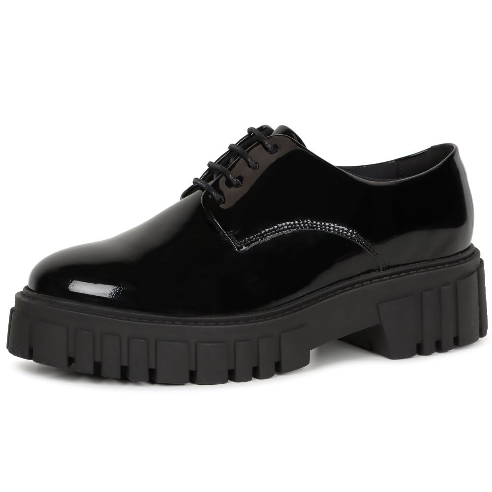 Clarks 261786854, Oxford Woman, Black, Patent Leather, 7 UK