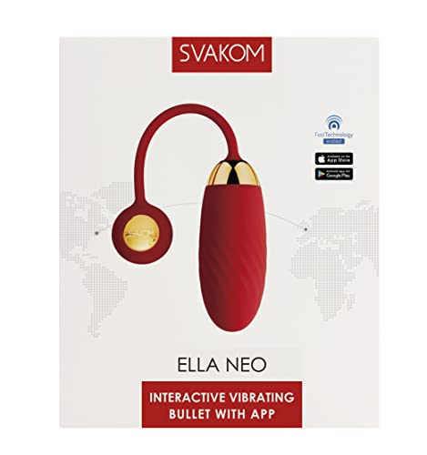 Svakom(スヴァコム) SVAKOM ELLA NEO Red(スバコム エラネオ レッド) - 画像4