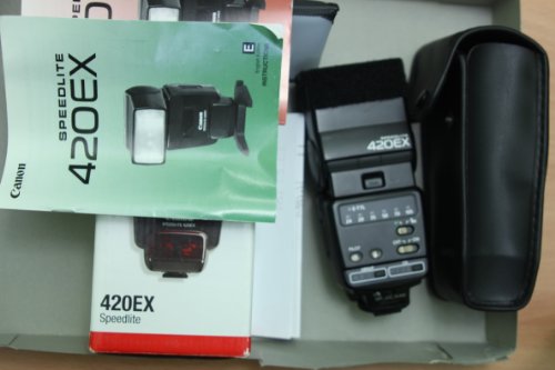 Used Canon 420EX Flash