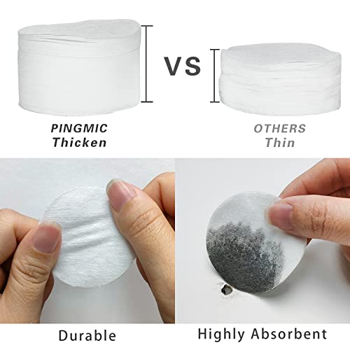 Thick Gun Cleaning Patches 600Pcs Gun Cleaning Pads With Storage Box Gun Cleaning Cloth Round Gun Cleaner 9Mm Cleaning Patches For Firearms Fit For .22 .380 .308 .357 .45 Caliber Gun Cleaning Wipes #TOP1