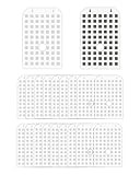 20 tarjetas de pegamento de repuesto compatibles con trampa para moscas DFAGIE GS6 para interiores,