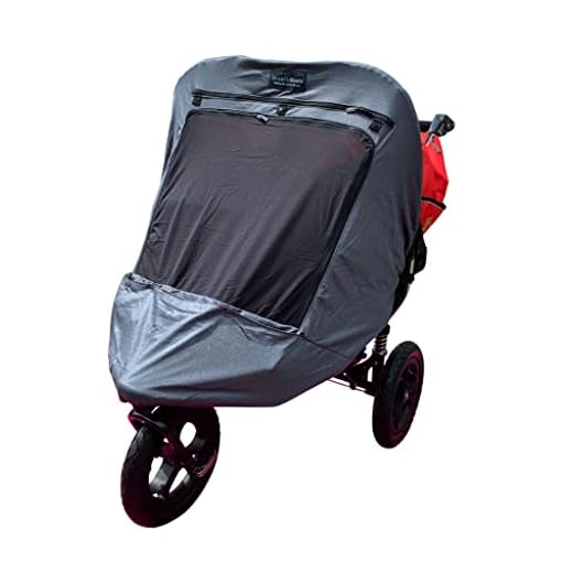 Best netting for umbrella baby strollers SnoozeShade Twin Deluxe for Double Strollers