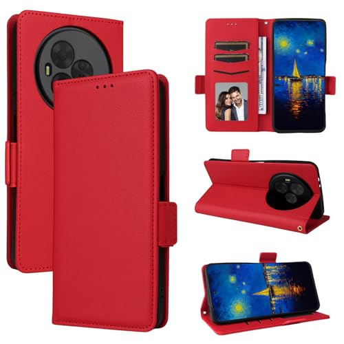 �X�}�z�P�[�X �Ή��@�� for TCL NxtPaper 60 Ultra 5G �t���b�v�L�b�N�X�^���h���C���J�[�h�X���b�g�E�H���b�g�J�o�[ Red