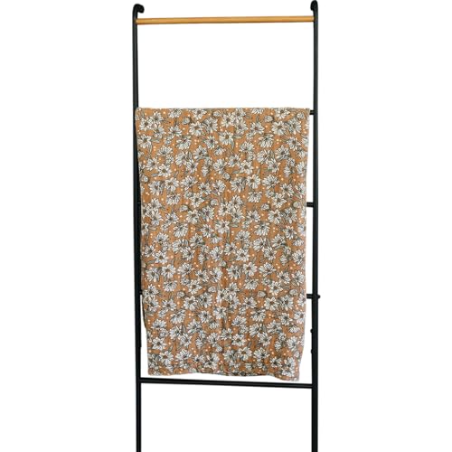 Image of Mebie Baby Muslin Quilt, Magnolia, 100% Cotton Baby Blanket for Girls & Boys, Newborns to Toddler, Soft Swaddle Blanket, 47 inchx47 inch