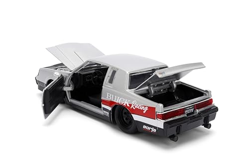 Jada Toys Muscle 1:24 1987 Buick Grand National Die-cast miniatura 5