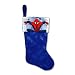 Spiderman 15" Felt Christmas Stocking with Printed Satin Cuff