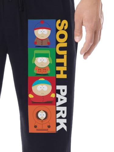 INTIMO South Park Men's TV Show Square Cartman Kenny Kyle Stan Sleep Pajama Pants2