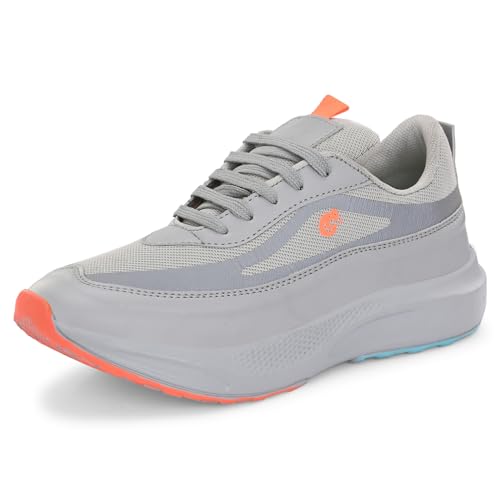 Image of Centrino Casual Sneakers for Men | Shoes for Man Stylish | Lightweight Lace-Up Canvas Shoes with Cushioned Insole | Breathable Comfortable Walking Shoes | Anti-Skid Sole | Mens Shoes for Office Outings (6832)