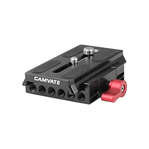 Buy 1 get 1 🔥 CAMVATE Quick Release Base Plate Compatible with Manfrotto 501/ 504/ 577/701 Tripod Standard Accessory