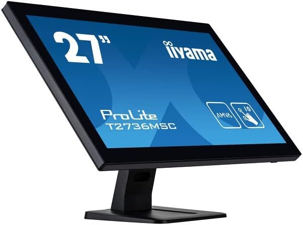 iiyamaT2736MSC-B1 27-Inch "ProLite" Multi Touch Screen LED Monitor - Black