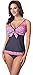 Produktbild aQuarilla Damen Tankini AQ107(Graphit/Mehrfarbig, 40)