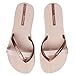 Ipanema Women's Kirei Lightweight Soft Durable Flexpand Plastic Flip Flops Sandals, Beige/Copper, 6