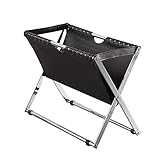 portariviste in ferro battuto bianco Materiale: PVC in pelle di alta qualità in acciaio inox + biella + solido basamento in acciaio inox spazzolato