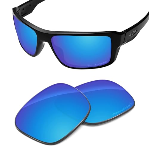 Image of Performance Replacement Lenses Compatible with Oakley Double Edge OO9380 Polarized Etched
