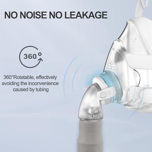 2er-Pack Ersatz-Drehgelenkverbinder, Ellenbogenschlauch kompatibel mit Airfit F20 und Airfit F30, Schlauch-Schnellverschluss-Drehgelenk, Hochwertiges CPAP-Zubehör von BlessEase