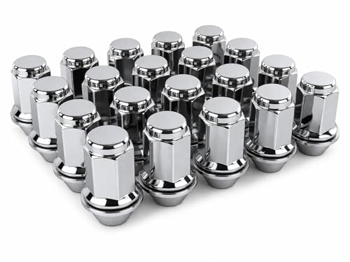 Image of 24 Mag Lug Nuts for 6 Lug Toyota Factory Alloy Wheels on Chevy Truck 14x1.5 Thread Size
