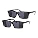 Robelli 2 x Noir Miroir Vue Arrière Spy Lunettes