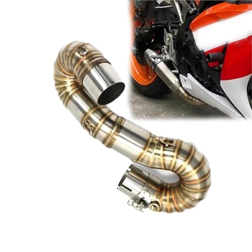 Échappement CBR1000RR 2008-2017 Tube Coudé Central Inox Moto