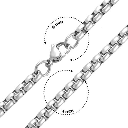 Image of Nakabh Premium Personality Stainless Steel Chain Pendant Locket