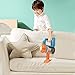BAYMI 3-in-1 Kids Vacuum That Really Works, Toddler Toy Vacuum Cleaning Set for Children Aged 3+, Fun Kids Working Toy Vacuum Cleaner with Working Suction for Realistic Play (630Blue)