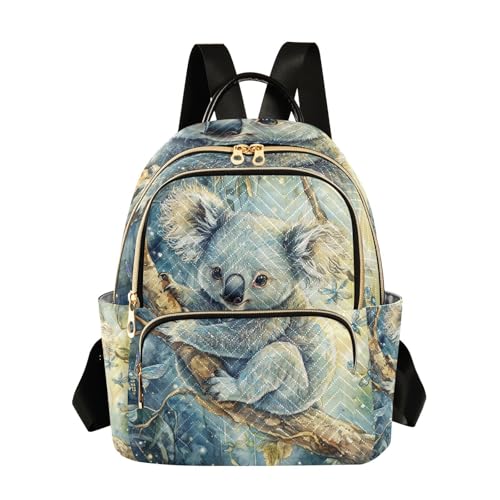 Sac à dos de travail Art Koala A River anti mal de dos avec compartiment PC femme