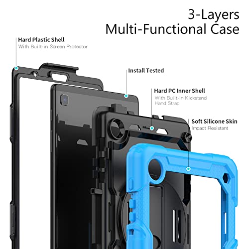 Protection Samsung Galaxy Tab A7 Lite rotative pour un usage nomade