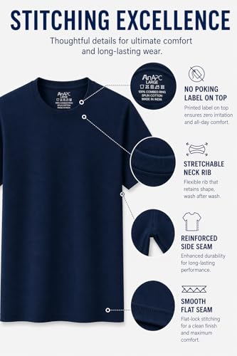 Image of Women's 100% Cotton T Shirt - Crew Neck, Short Sleeve, Regular Fit | Soft Breathable Fabric | Premium Everyday Basic Comfort Fit Tee for Casual