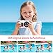 Mafiti Underwater Camera 10FT Waterproof Camera Snorkeling, Compact Floatable Digital Camera for Kids Teenagers Adults, Surfing Swimming and Kayaking,Pink