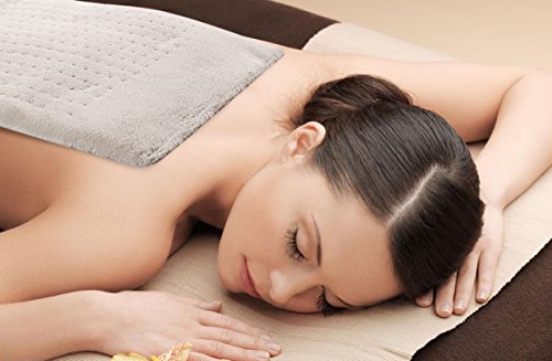 Doneco King Size Xpressheat Heating Pad (12" X 24") - Electric Heating Pad For Back Pain And Cramps - Features 6 Temperature Settings And Adjustable Lcd Controller - Machine Washable Microplush #TOP5