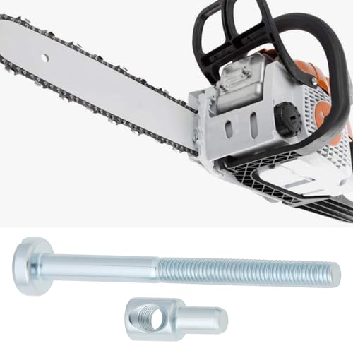 OTOTEC 2 Stück Kettensägen-Kettenspanner mit Muttern Kompatibel mit STIHL 009 018 019 021 024 028 034 MS180 MS210 012