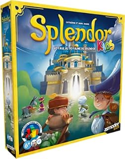 Asmodee | SPACE COW | Splendor Kids | Board Games | From 6 Years | 2 to 4 Players | From 6 Years | Strategy and Family | Swedish version