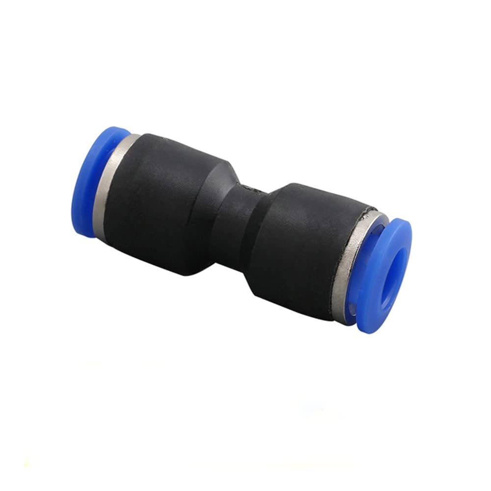 ezqnirk 1PCS Pneumatic Fitting Pipe Air Cylinder Quick Fittings Water Push in Hose Couping,PU,OD 6mm