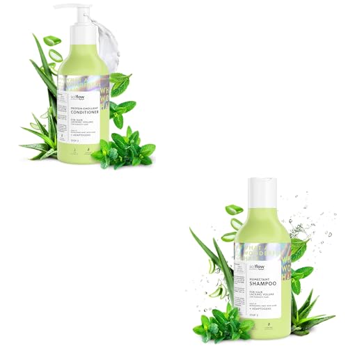 So!Flow Bundle Cura Capelli Naturale con Shampoo e Balsamo Nutriente