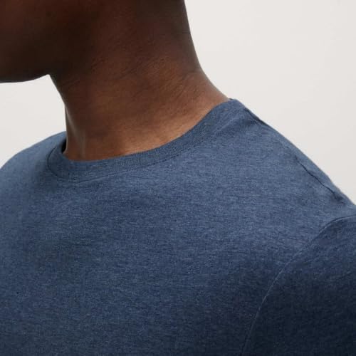 Image of Marks & Spencer Mens Solid Cotton Crew Neck Regular Fit T Shirt