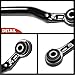 A-Premium Rear Steering Track Bar, Compatible with Jeep JL Series Wrangler 2018-2024